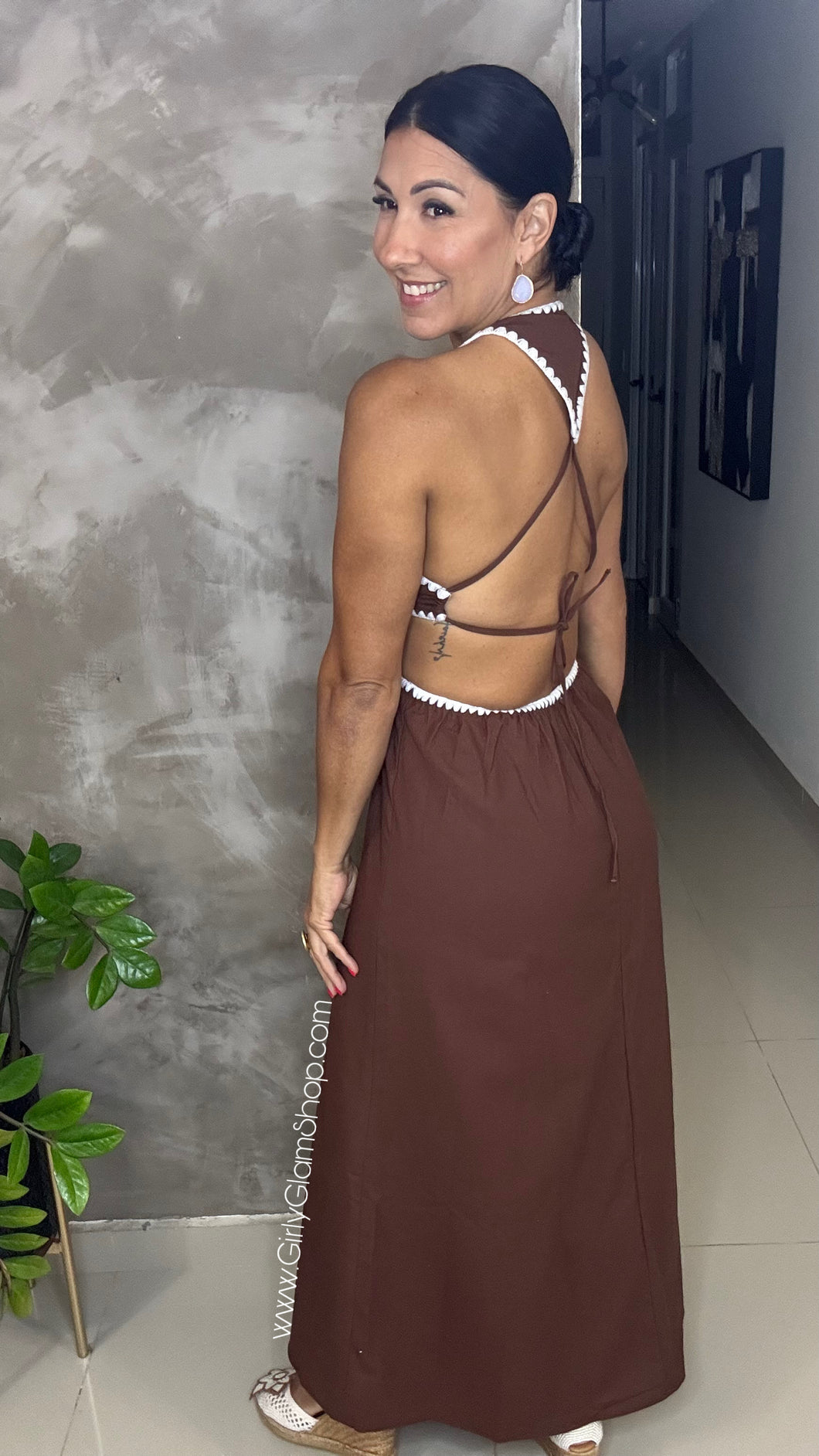 Caramelo Maxi Dress